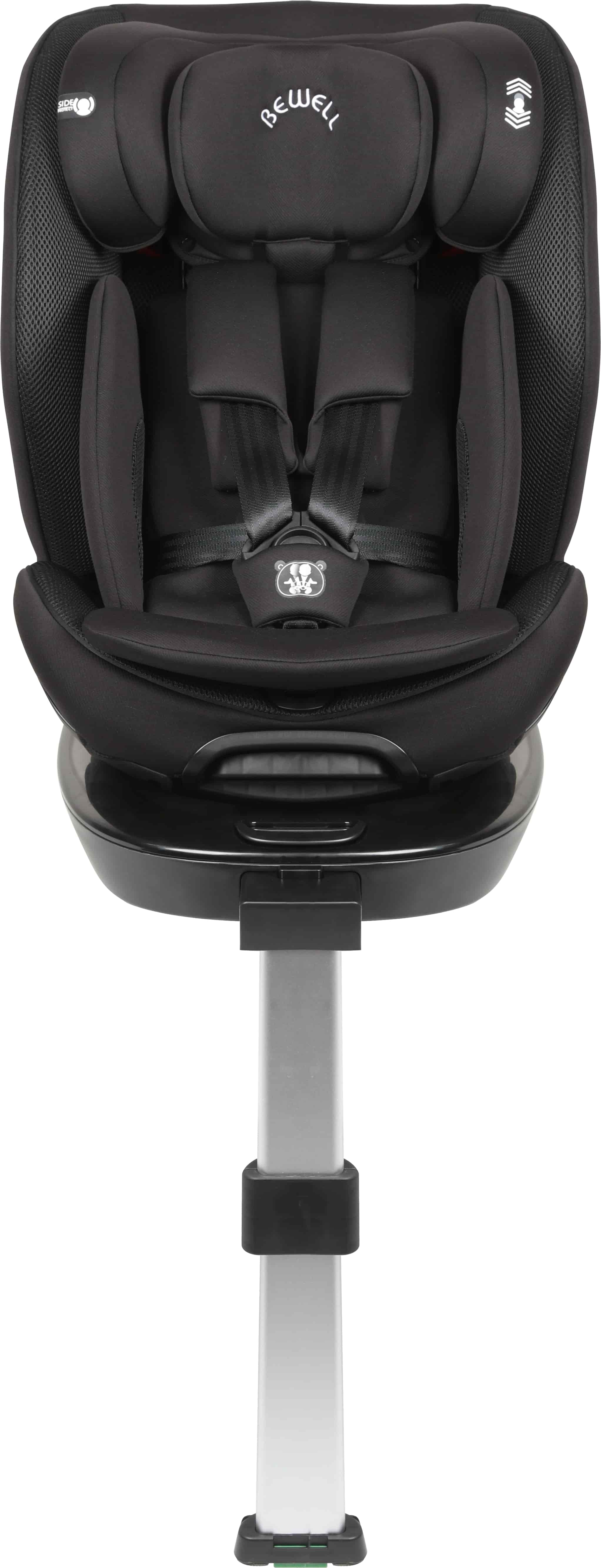 Otroški varnostni avtosedež ISOFIX in podporne noge za dojenčka 40–150 cm